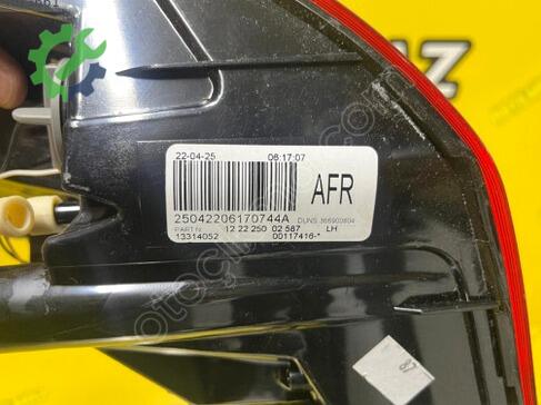Opel Astra Sol Arka Stop 13314052 çıkma parça