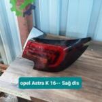 opel Astra K 16– Sağ dis