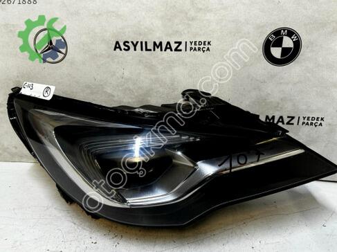 Opel Astra LED Far çıkma parça