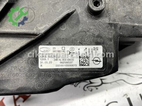 Opel Astra Sağ Ön Far çıkma parça