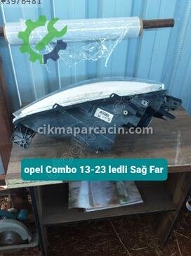 Opel Combo Sağ Ön Far 13-23 çıkma parça