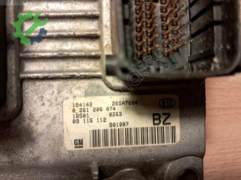 Opel Corsa Motor Beyni 26SA7604 çıkma parça