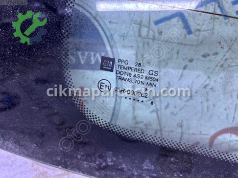 Opel Corsa Arka Cam çıkma parça