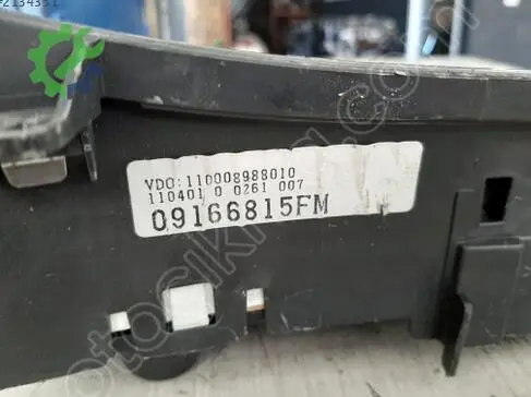 Opel Corsa Gösterge 09166814 çıkma parça