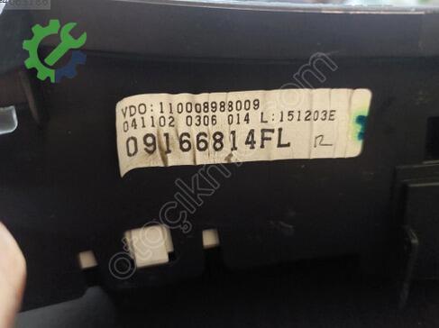 Opel Corsa Km Saati 110008988009 çıkma parça