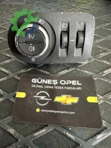 Çıkma Opel Corsa Far Anahtarı 13310331