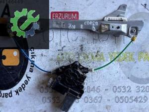 OPEL CORSA D Orijinal sağ ön cam krikosu