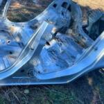 Opel Corsa d sol arka çamurluk
