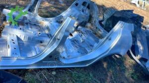Opel Corsa d sol arka çamurluk