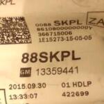 Opel corsa e motor içi far tesisatı çıkma yedek parça