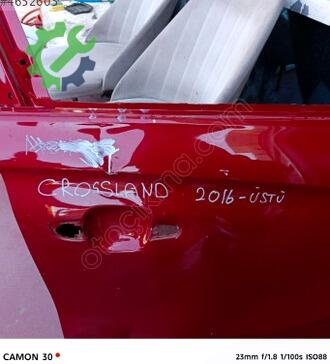 Opel Crossland Sağ Ön Kapı çıkma parça