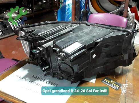 Opel Grandland Sol Ön Far 24-26 çıkma parça