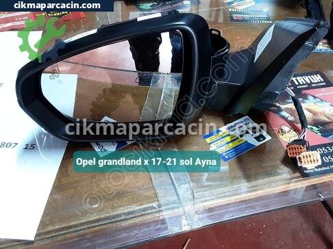 Opel Grandland Sol Dış Ayna çıkma parça