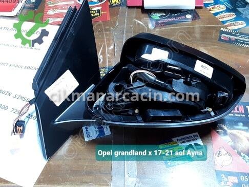 Opel Grandland Sol Dış Ayna 17-21 çıkma parça