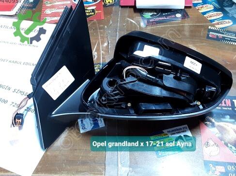 Opel Grandland Sol Dış Ayna 17-21 çıkma parça