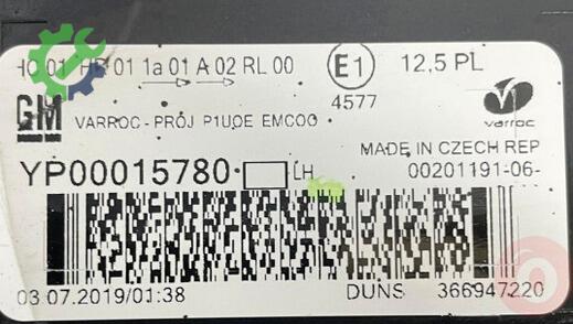 Opel Grandland Halojen Far YP00015780 çıkma parça