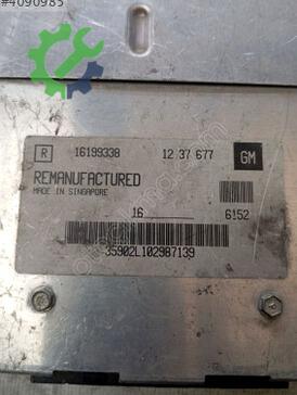 Opel Kadett Motor Beyni 16199338 çıkma parça