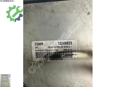 Opel Meriva Motor Beyni 12249823 çıkma parça