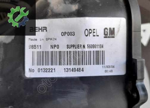 Opel Meriva Kalorifer Motoru 13149484 çıkma parça