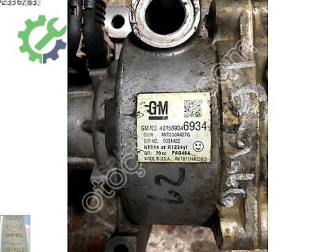 Opel Mokka Klima Kompresörü 424569 çıkma parça
