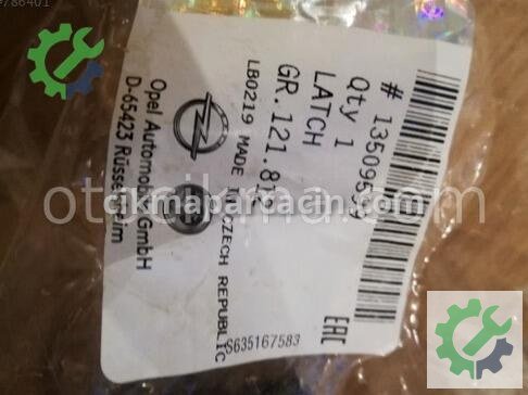 Opel Mokka Bagaj Kilidi çıkma parça