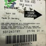 Opel Vectra Orijinal Çıkma Airbag Beyni 90508980