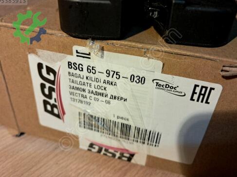 Opel Vectra Bagaj Kilidi 65-975-030 çıkma parça