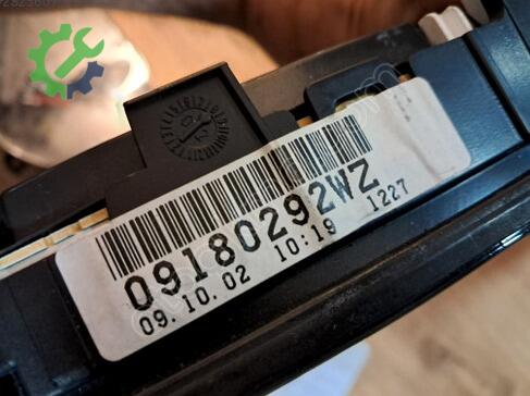 Opel Vectra Gösterge Saati 09180292WZ çıkma parça