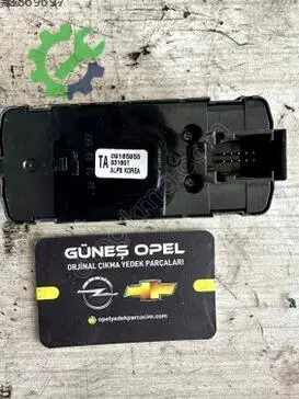Opel Vectra Cam Açma Düğmesi 09185955 çıkma parça