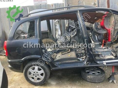 Opel Zafira Komple Arka çıkma parça