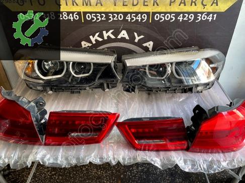 BMW 5 Serisi Sol Ön Far 2017-2020 çıkma parça