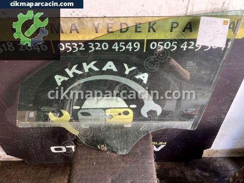 Fiat Egea Sol Ön Kapı Camı çıkma parça