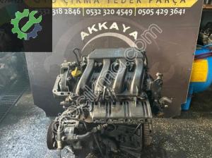 Orijinal Renault LAGUNA 2 F4R 2.0 16 Valf Çıkma komple motor