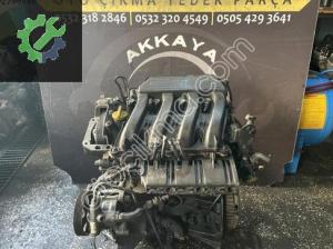 Orijinal Renault SCENİC F4R 2.0 16 Valf Çıkma komple motor