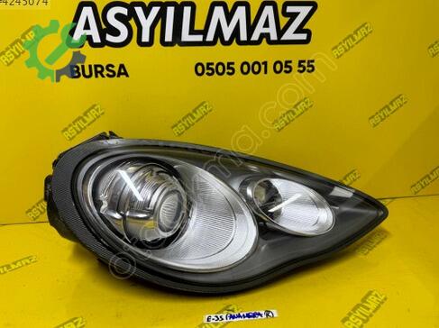 Porsche Panamera Sağ Ön Far çıkma parça