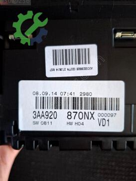 Volkswagen Passat Gösterge Paneli 3AA920807NX çıkma parça