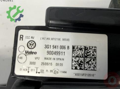 Volkswagen Passat Halojen Far 3G1941005B çıkma parça