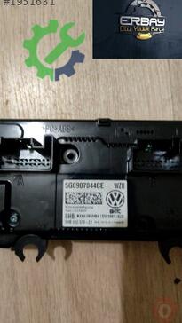 Volkswagen Golf Klima Kontrol Paneli 5G0907044CE çıkma parça