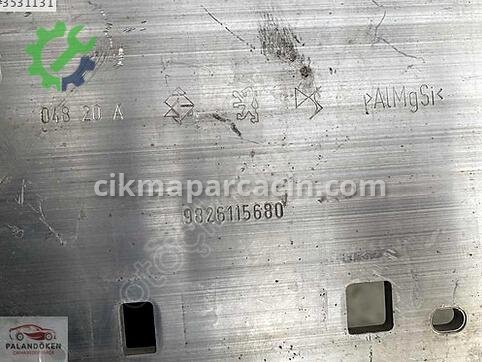 Peugeot 2008 Tampon Demiri 9826115680 çıkma parça