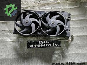 Pejo 306 sw 1.6 intercooler radyatör su klima fan çıkma orjinal