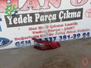 Pejo 308 sol arka çamurluk dış stop ve sol arka bagaj stop