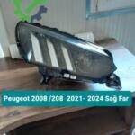 Peugeot 2008 /208  2021- 2024 Sağ Far