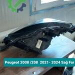 Peugeot 2008 /208  2021- 2024 Sağ Far