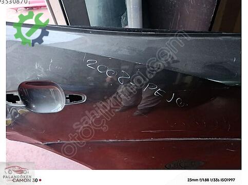 Peugeot 2008 Arka Kapı çıkma parça