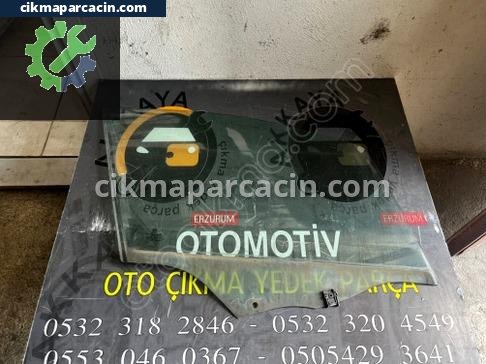 Peugeot 2008 Sağ Ön Kapı Camı çıkma parça