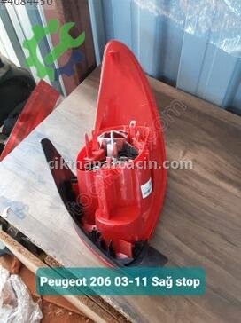 Peugeot 206 Sağ Arka Stop 03-11 çıkma parça