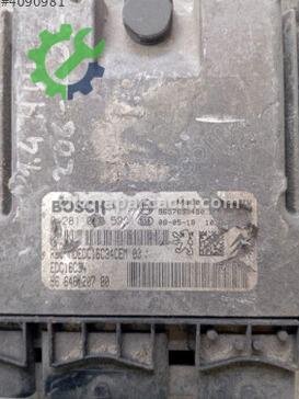 Peugeot 206 Motor Beyni 9664620780 çıkma parça