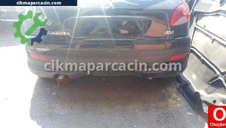 Peugeot 206 Arka Tampon çıkma parça