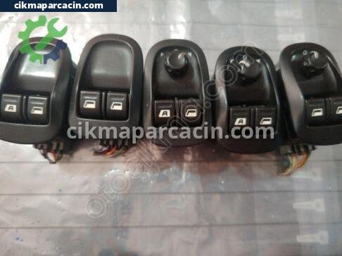 Peugeot 206 Cam Düğmesi çıkma parça