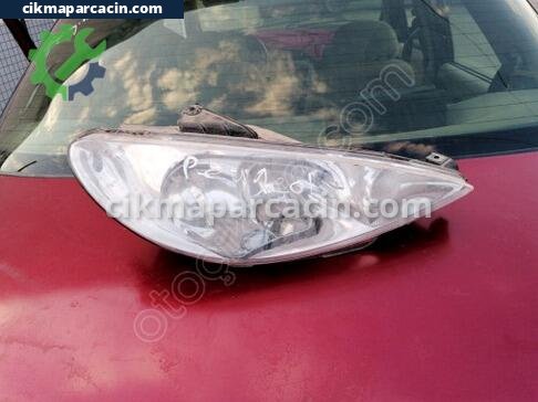 Peugeot 206 Sağ Ön Far çıkma parça